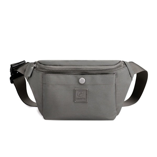 Vattentät Midjeväska Dam Fanny Pack Mobiltelefonväska gray