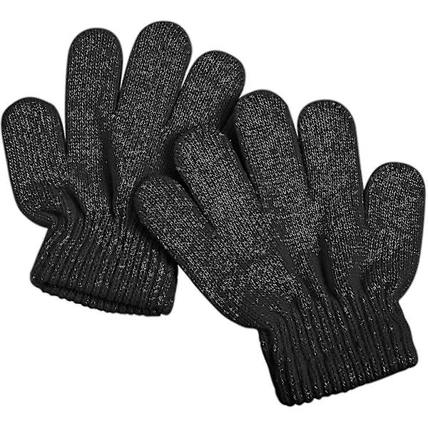 2 par tjocka magiska handskar för barn, vinterstretchiga, varma, helfingrade handskar, vantar, Lmell-gåva