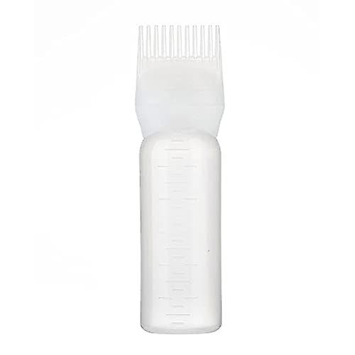 3 stk. Root Comb Applikator Flaske Tom Hårfarve Flaske Dispenseringsflaske