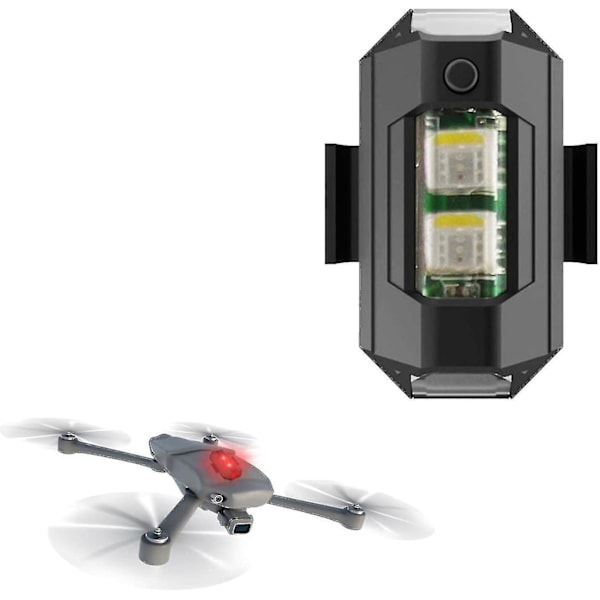 Motorsykkel Flylys Drone Blinkende Lys Sykkel Automatisk Utendørs Advarselslys