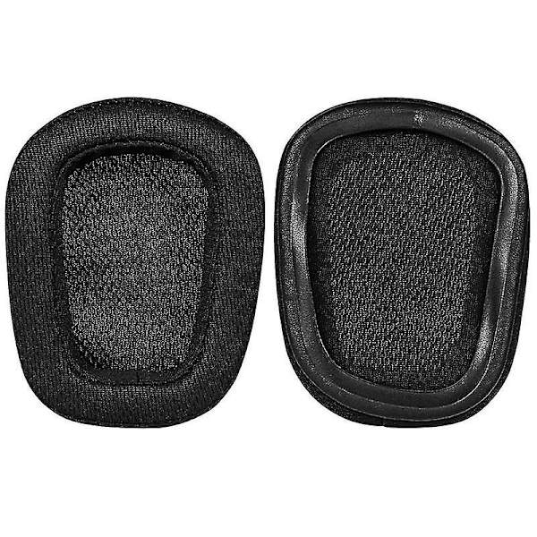 1 par skumöronkuddar läder öronkudde för G935 G635 G533 G433 G231 trådlöst spelheadset Z