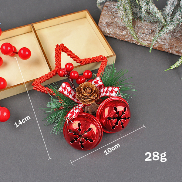 3 stk Julepynt DIY Julepynt Juledekorasjoner Juletre Hengepynt Dobbelt