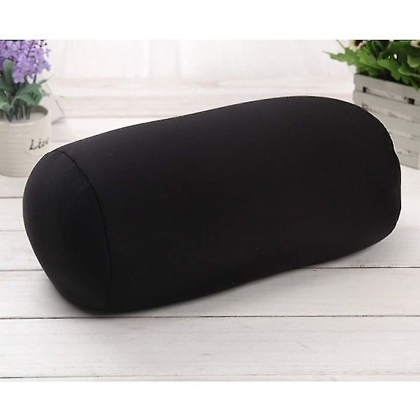 Halsmikro-pärlor Kudde Resepudde Resekåpa Bolster Pillow Case Roll Cushion