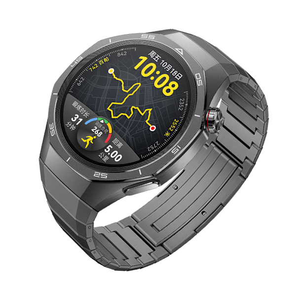 Titanium Klockarmband för Huawei GT5 Pro Gray Gray