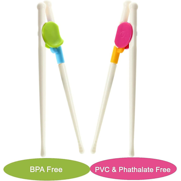 Pandaear Kids Children Adult Training Chopsticks (2 Pack)