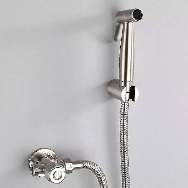 Toilet Bidet Sprayer Rustfrit Stål Ble Sprayer Manuel Bidet Sprayer Til Personlig Hygiejne