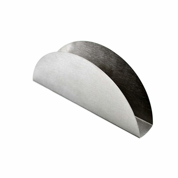 Servietholder i rustfrit stål, 2 stk.
