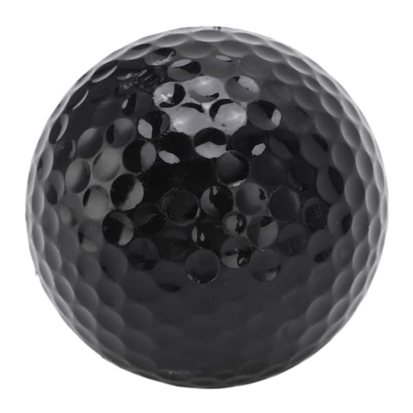 2 lager golf flydende bold flyde vand rækkevidde udendørs sport golf træningsbolde sort