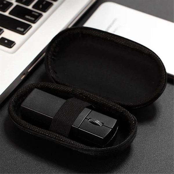 Dual-mode trådløs Bluetooth Mini-mus opladning egnet til ///laptop Mini-mus sort