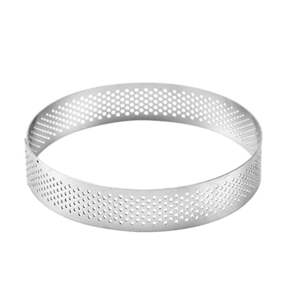 Ostekake runde bakeformer Mousse Ring Mold Rund kakeform Pizza Ring Mold