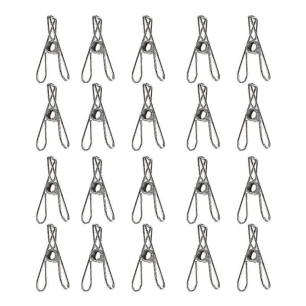 20-pack Multi-purpose Stainless Steel Clips