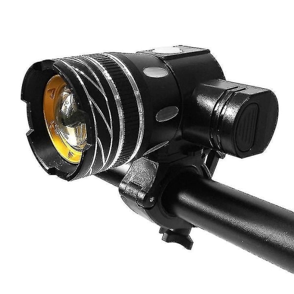 LED Cykellys/Cykellys/Lyssæt USB Genopladelig Forlygte/Lommelygte Vandafvisende Zoombar Cykellys til Cykel null none