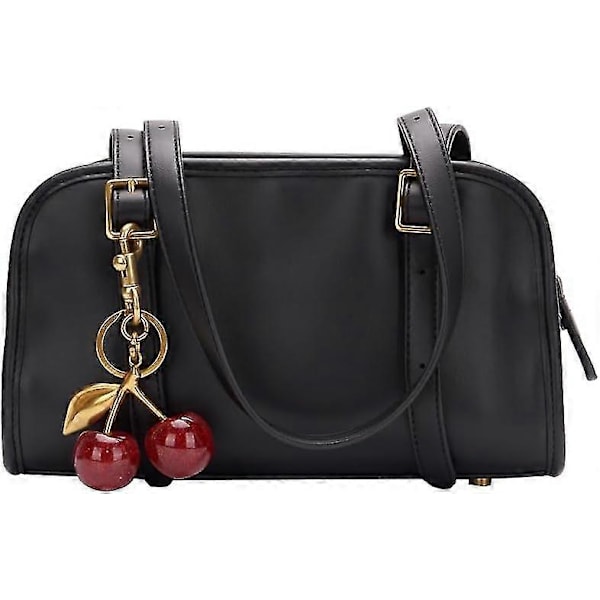 Cherry Bag Charm, Cherry Keychain Accessory Purse Charm
