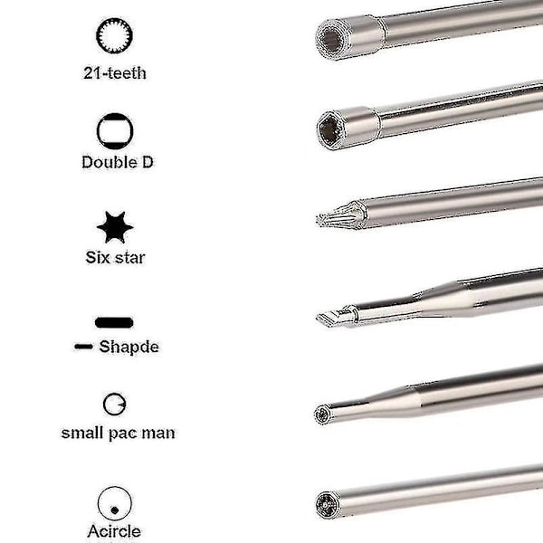 12-pack förgasarjusteringsverktyg förgasarjusteringssats för 2- små trimmer ogräsätarkedja