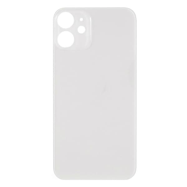 Batteridæksel til iPhone 12, reparationsdel (Standardversion med kamerahulsring) Multicolor Multicolor White