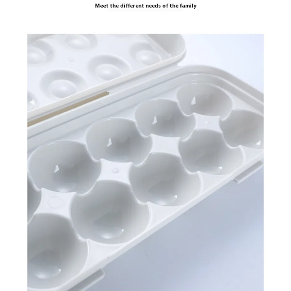 2 grå äggförvaringslådor (12) Ägghållare Antal Äggförvaringsbehållare Plasttäckta Äggbricka (30*11*6,5cm)