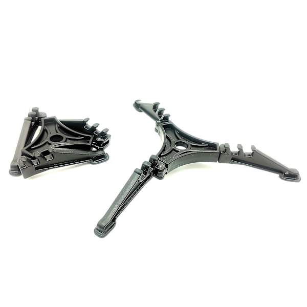 Gassbeholderbrakett Utendørs sammenleggbar beholderstativ Flat Gassbeholderholder Gassbeholderovn Stativbrakett for utendørs camping Fotturer Piknik Matlaging(3stk