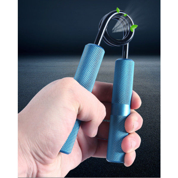 Grip Unit Fitness Metallgrepp Finger Rehabträning Övningsgrepp (blå 250 lbs)