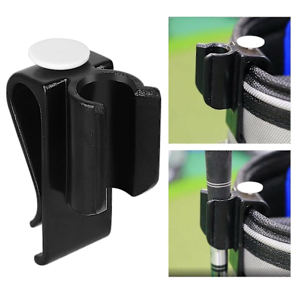 14x Golf Bag Klubb Organizer Clip Hållare Järn Driver Skydd Putter Klämma Set -ayane
