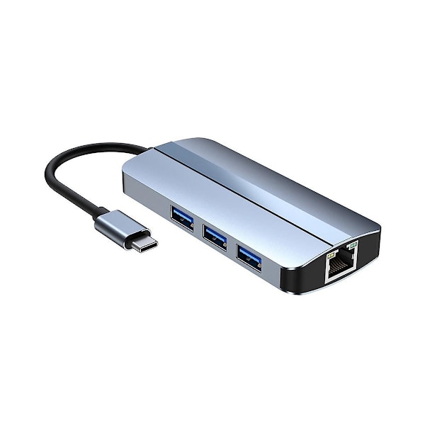7-i-1 USB-C Hub Multiport Adapter 4K Power Delivery Usbc Hub Ethernet Usb-c Dongle