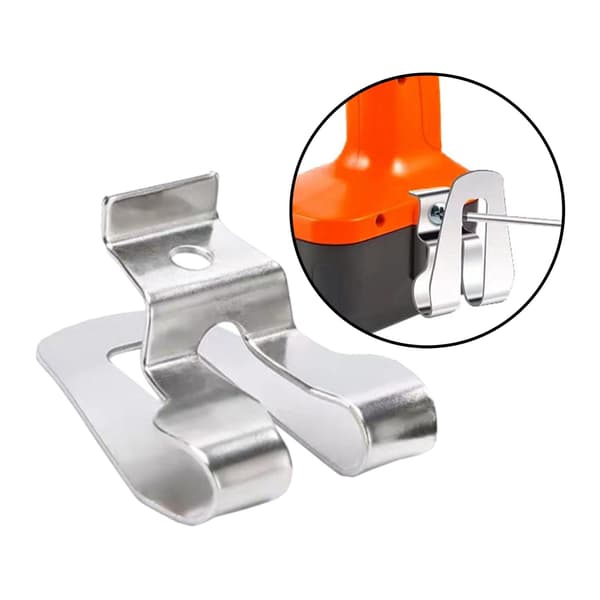 Belteklipskrok, Praktisk, Robust, Drill Driver Belteklips for Drill Tools, Power Tools Enkel Installasjon Material Belteklips
