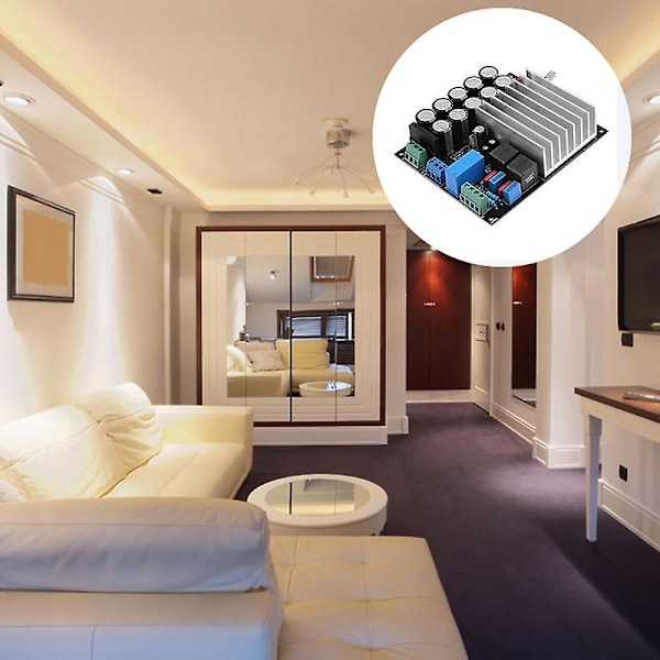 Dual Channel Stereo Høy Effekt Digital Audio Effektforsterker Styret Tda8954 Forsterkere 210w+210w Amp