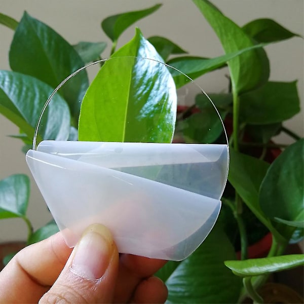 8 stk. 15 cm DIY Craft Akrylplade Nem at Rengøre Skilt Blankt Produktdisplay Bryllup