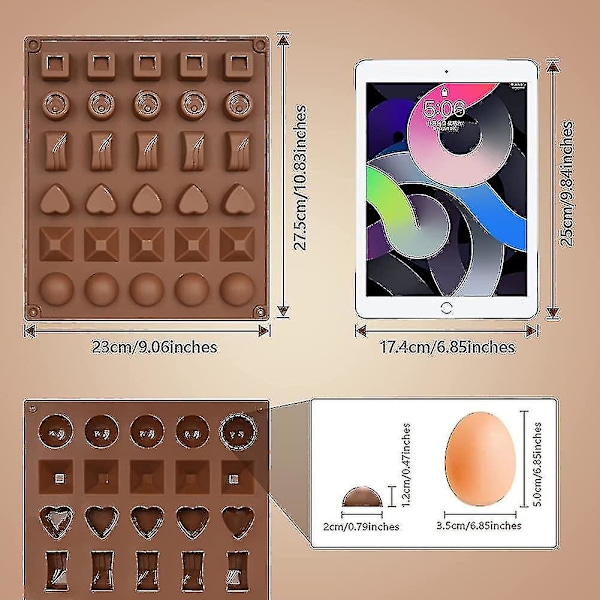 Chokoladeform Siliciumform Hjemmelavet Diy