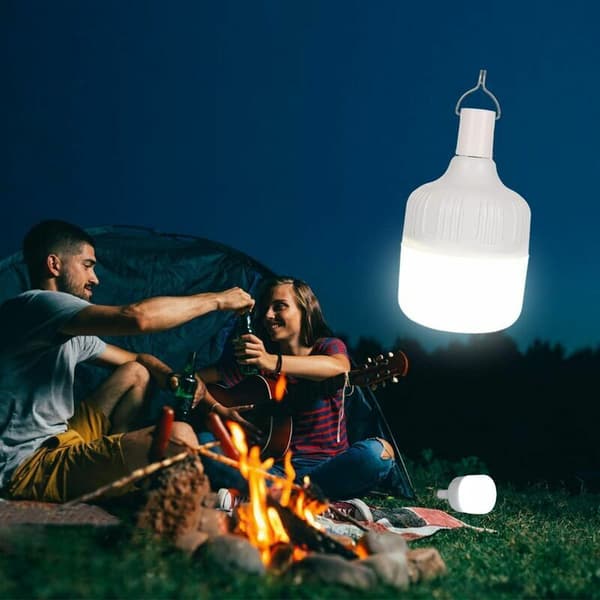2-pakning 5000 Lumen Camping Lanterner - 5 Modus Oppladbare LED-lys