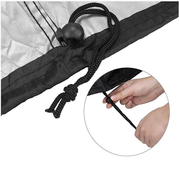 Upholstery Dust Cover Fabric Replacement, Non-Woven Black Cambric Fabric for Under Cloth of Couches, Recliners, Loveseats, Chairs