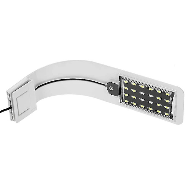 10W Ultra Tynd Akvarium LED-Lys Ultra Lys Klip-på Belysning Lampe 24 LED'er Til Fiskekum -t