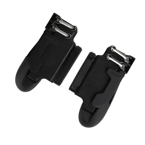 1 par universel tablet-spilcontroller med 6 fingre, spilcontrollerholder