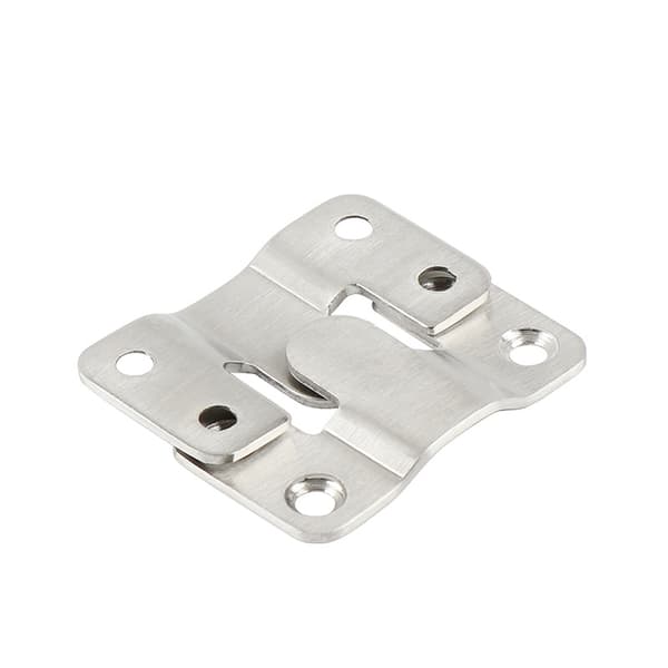 2 stk., Heavy Duty Interlocking Hang Brackets Møbelforbindelse, Rustfrit Stål Vægmontering Hanger Hardware Hængende til Fotos