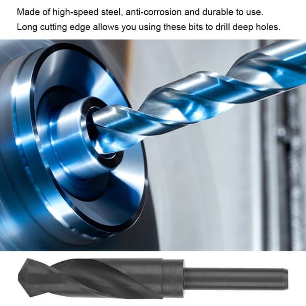 HSS Bor Bor Bor Metallbor Redusert Skaft Stålbor 23,5 mm