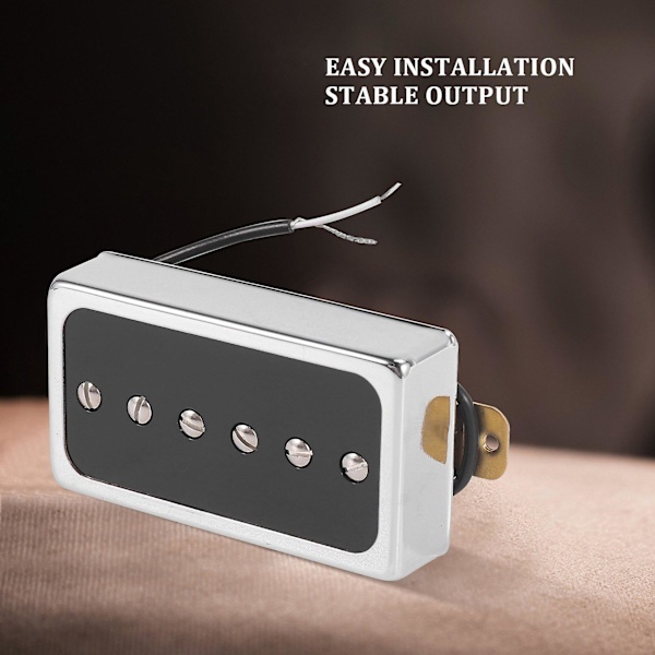 P90 Elektrisk Gitar Pickup Humbucker Størrelse Single Coil Pickup Gitardeler Og Tilbehør-bro
