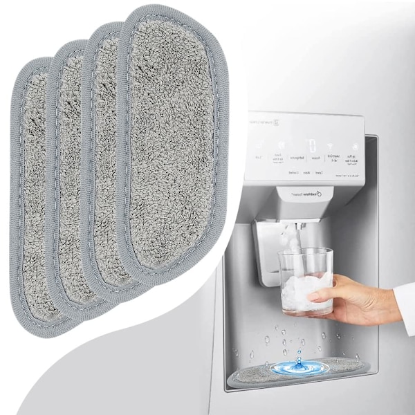 4Pcs Refrigerator Water Drip Tray Catcher,Water Drip Splash Guard Catcher Absorbent Mat Pads,Kitchen Gadgets Accessories