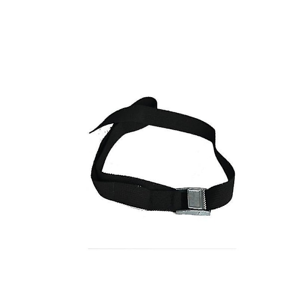Cam-soljet, Matkatavaratelineen hihnat, Kuorma-autot ja moottoripyörät Ulkoilma Säädettävät Kiristyshihnoista Polyesterihihnat, 2.5cm*1m (musta) 2 kpl