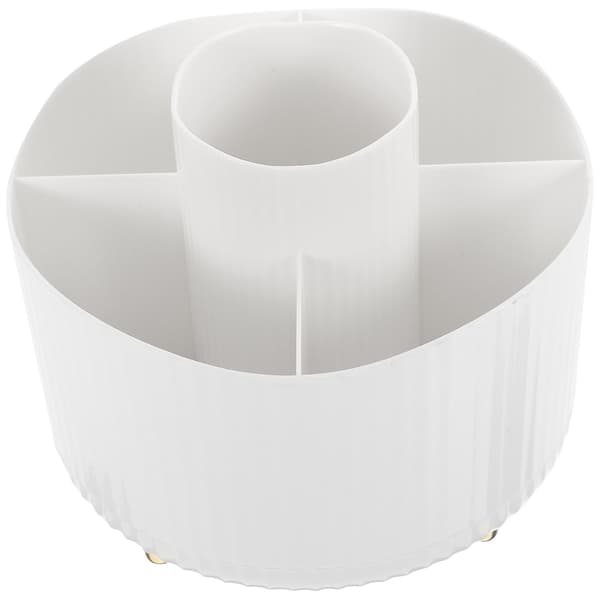 Roterende makeupbørsteholder Penneholder Beholder Rum Makeupbørsteholder til skrivebord