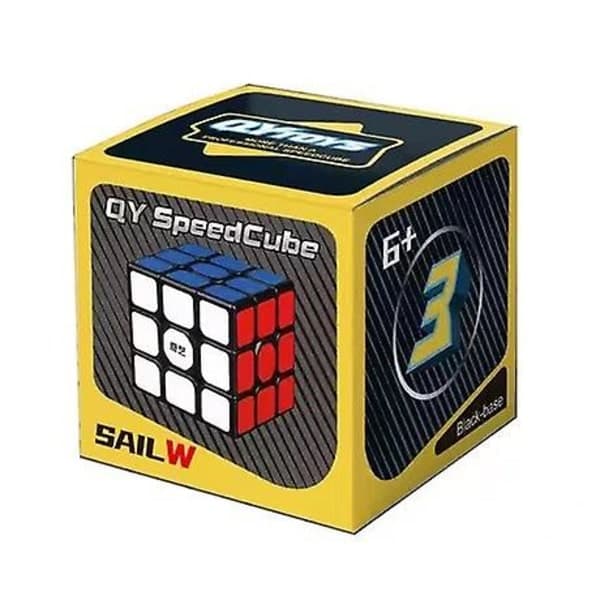 Speed Magic Cube Sort Klistermærke Professionel 3x3 Terning Puslespil Pædagogisk Hjemmespil til Børn Gave