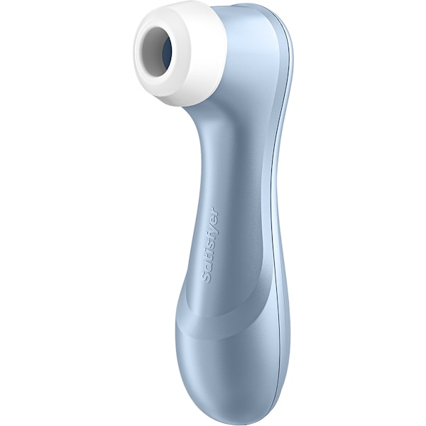 Satisfyer: Pro 2 Generation 2, Lufttrycksvibrator, blå Blue ABS plastic, Silicone