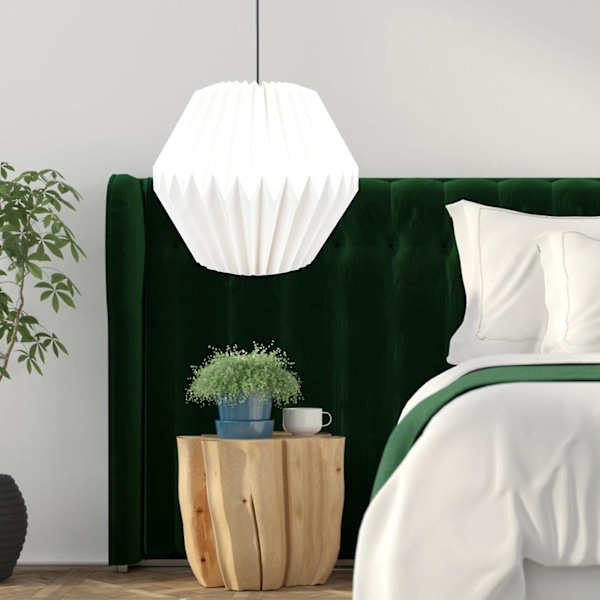 Pappershantverk Lampsskärm Dekorativ Pappersvikning Design Hängande Lampa Lampskärm