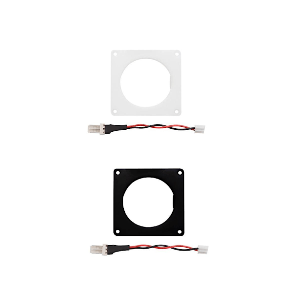 Fan Bracket Mod 40mm Noctua Fan 3d Printed Mount Kit Til Spilkonsol, Sort