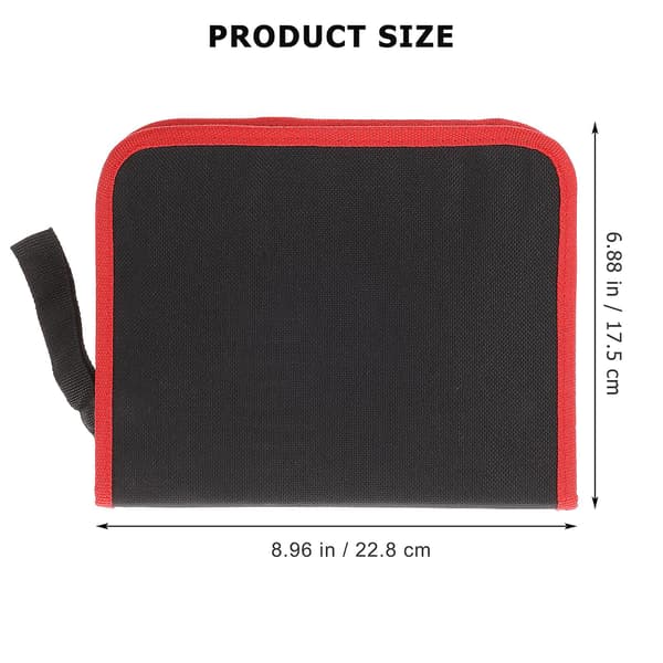 Verktøypose Driver Bit Oxford Cloth Pouch Liten Verktøypose For 55pcs Bits