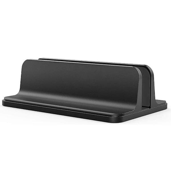 Vertikal bærbar computer stand holder, justerbar bærbar computer holder skrivebordsstativ med justerbar dockstørrelse (op