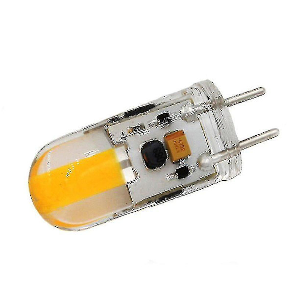 Glödlampa Gy6.35-3w Silikon -cob Ac / Dc12v, Varm Vit - Varm Vit