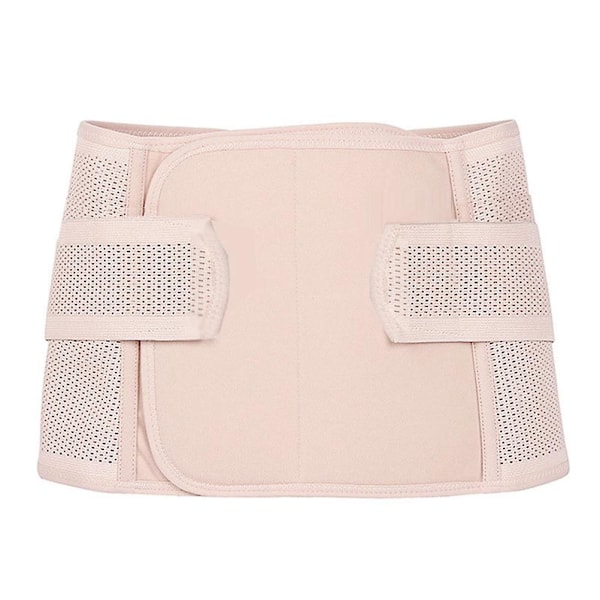 Waist Trimmer Belt Postpartum Postnatal Recovery Support Girdle Belt Abdominal Binder for Women - Size XL(Mesh Pattern)