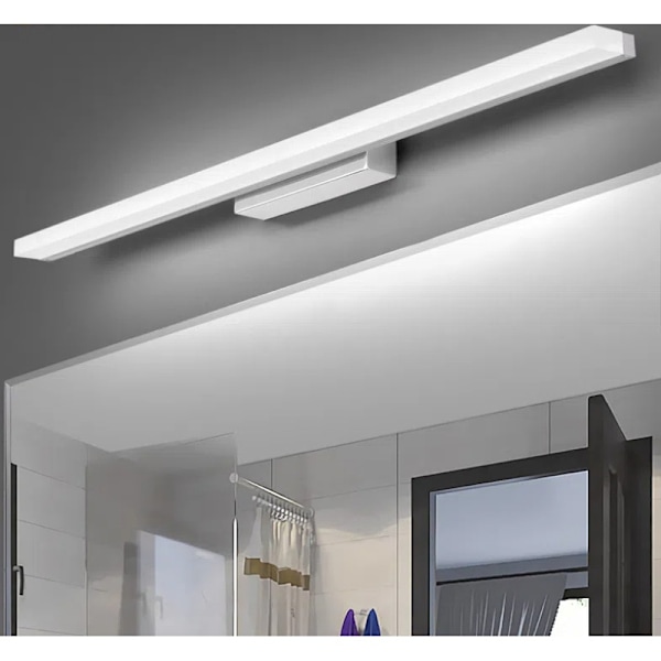 Hvit 9w/40cm/6270 krom (rustfritt stål) hvitt lys LED-speilbelysning for moderne baderomsbelysning over speil