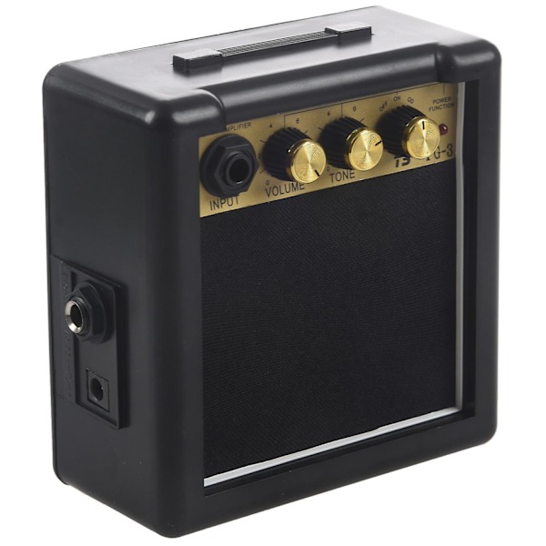 Bærbar Mini Gitar Bass Forsterker Guitarra Amp 5w Høytaler Clip-on Gitar Deler Tilbehør For Ac