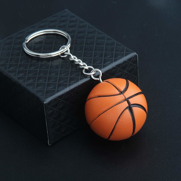 Basketball Player Gaver Basketball Charm Nøglering Basketball Gaver til Basketball Fans & Trænere lovey form