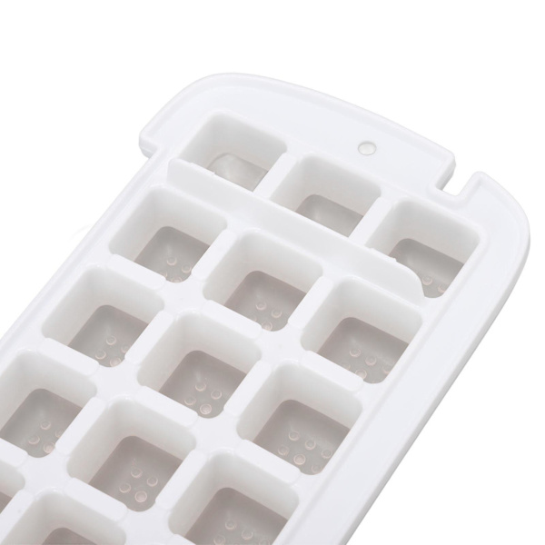Isform Fack Kit Hushåll 24 Rutnät Silikon Frys Isform Bricka Med Lock För Kök Rosa